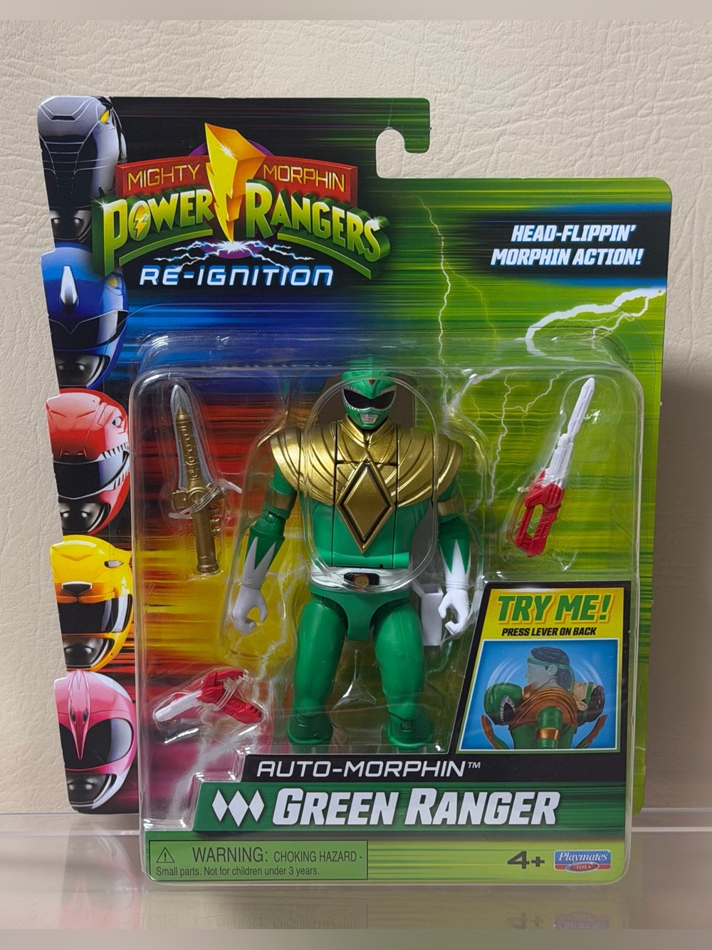 Mighty Morphin Power Rangers: Re-Ignition - Auto-Morphin Green Ranger